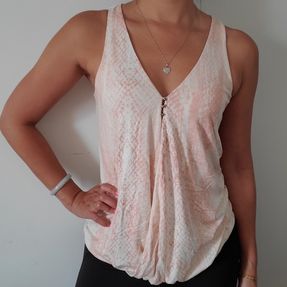 Dynamite Wrap Cross Over Sleeveless Top - Picture 2 of 7